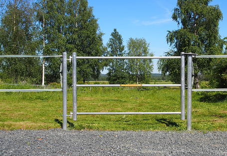 2 meter pasture gate for horses and cattle - Silber electric fences