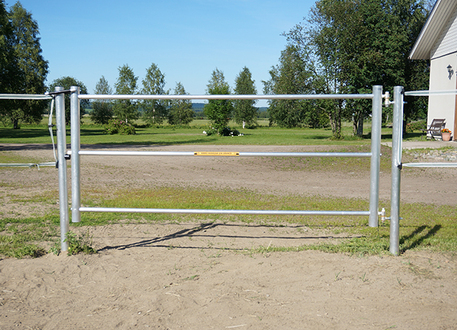 Contact 3 meter pasture gate to your wire fence - Silber fences