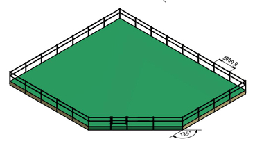 Horse corral example 2 - Silber fencing products